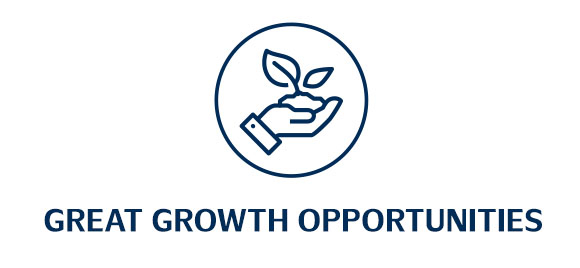  Great growth opportunities