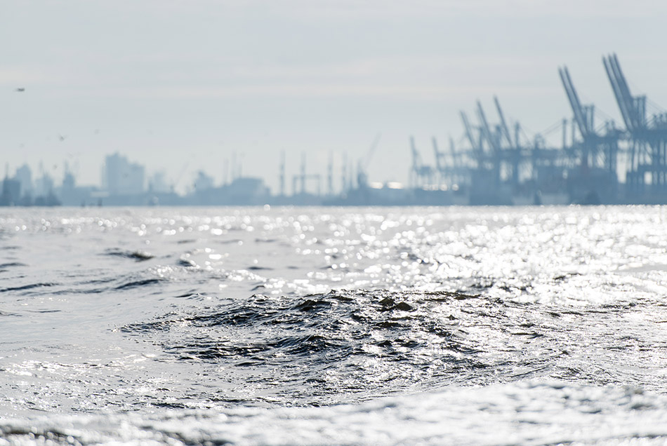 Wasser Hafen Hamburg