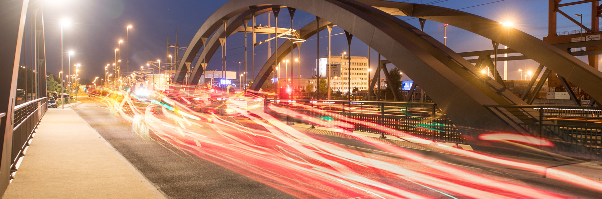 Hamburg Hafen Brücke Digitalisierung