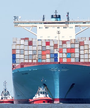 Bild vom Hamburger Hafen von Instagram
